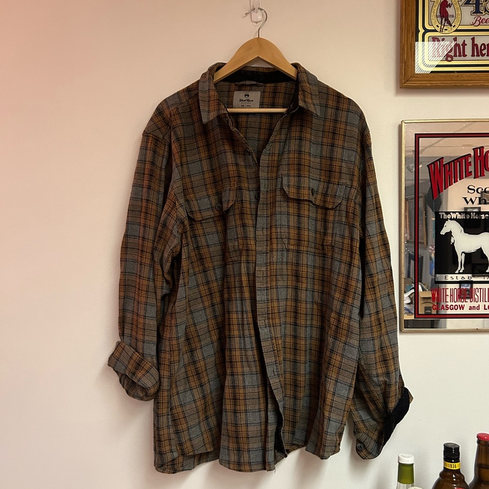Windriver plaid vintage style flannel